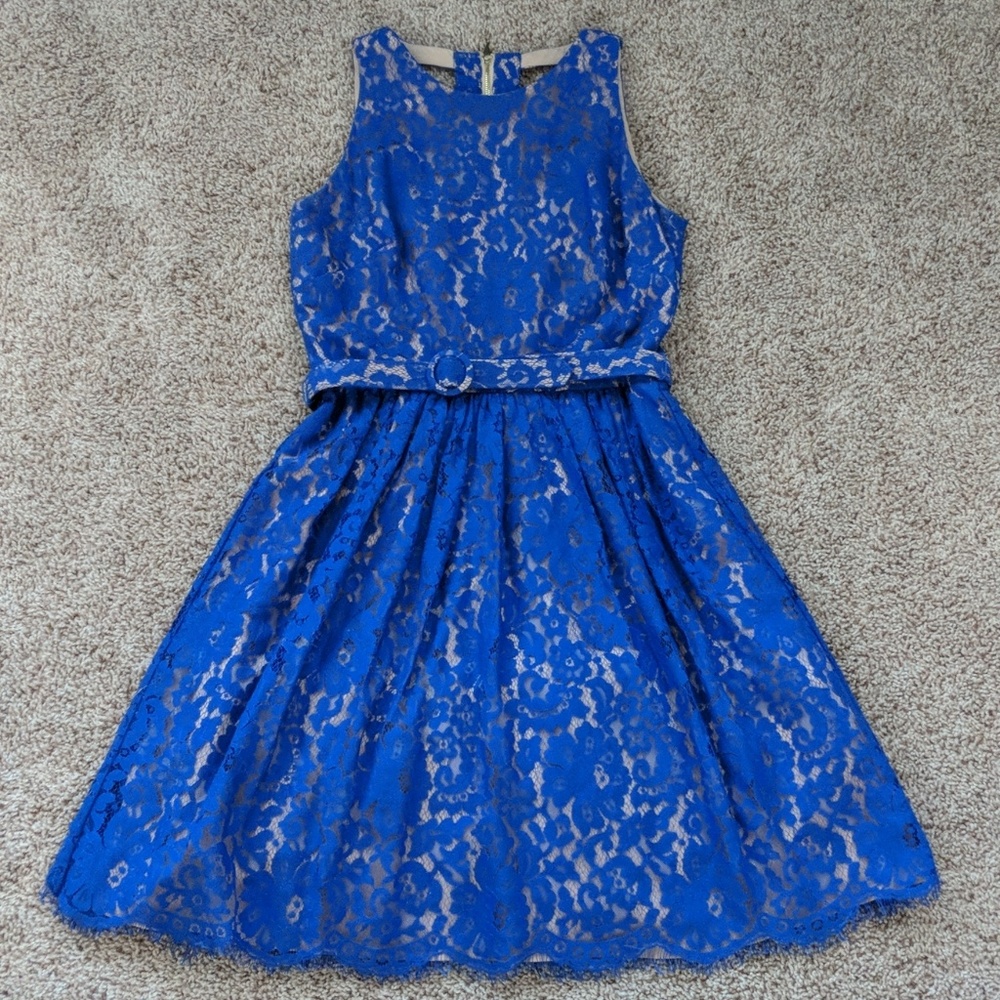 Blue Lace Dress